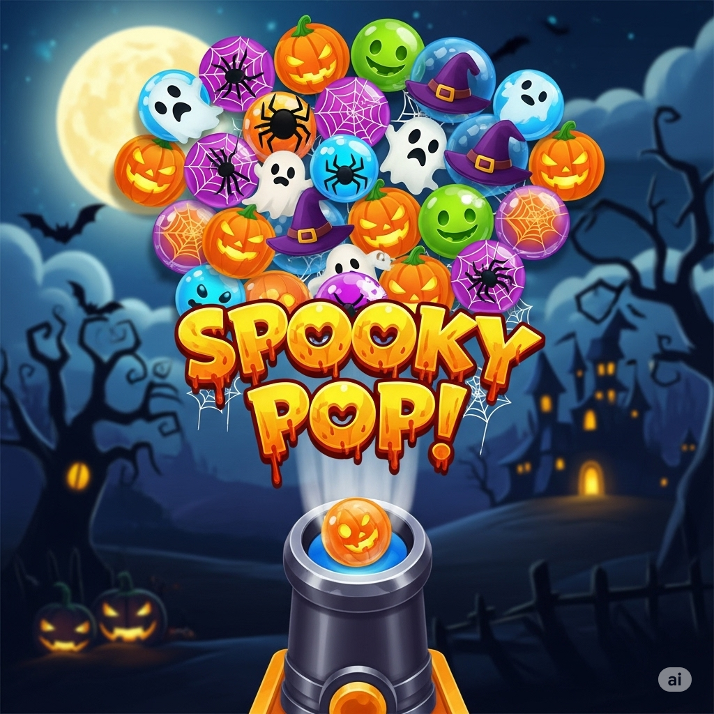 Halloween Bubble Shooter Game