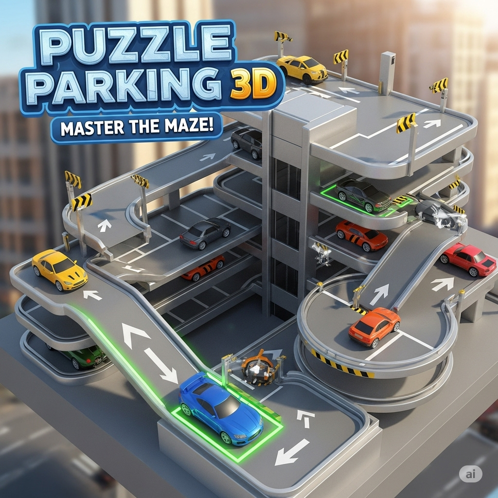 Puzzle Parking 3D Game