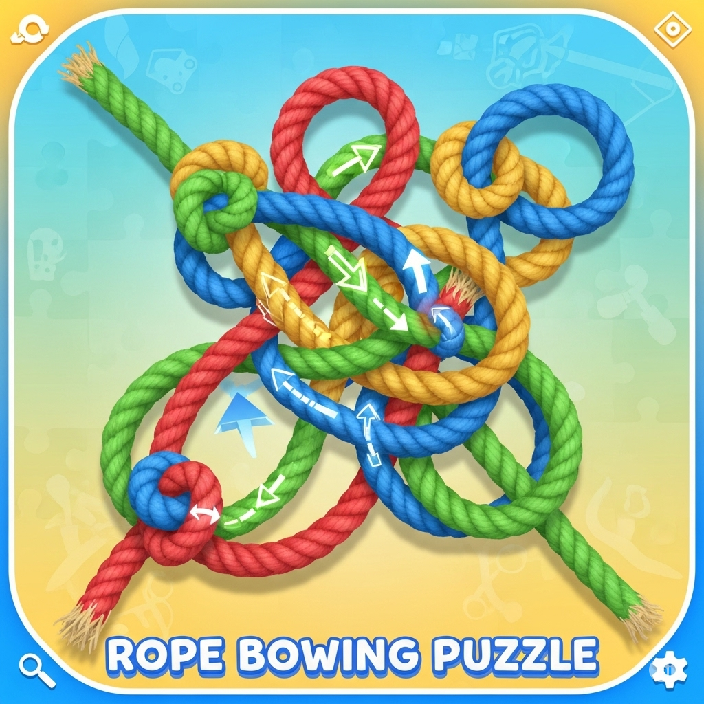 Rope Bowing Puzzle