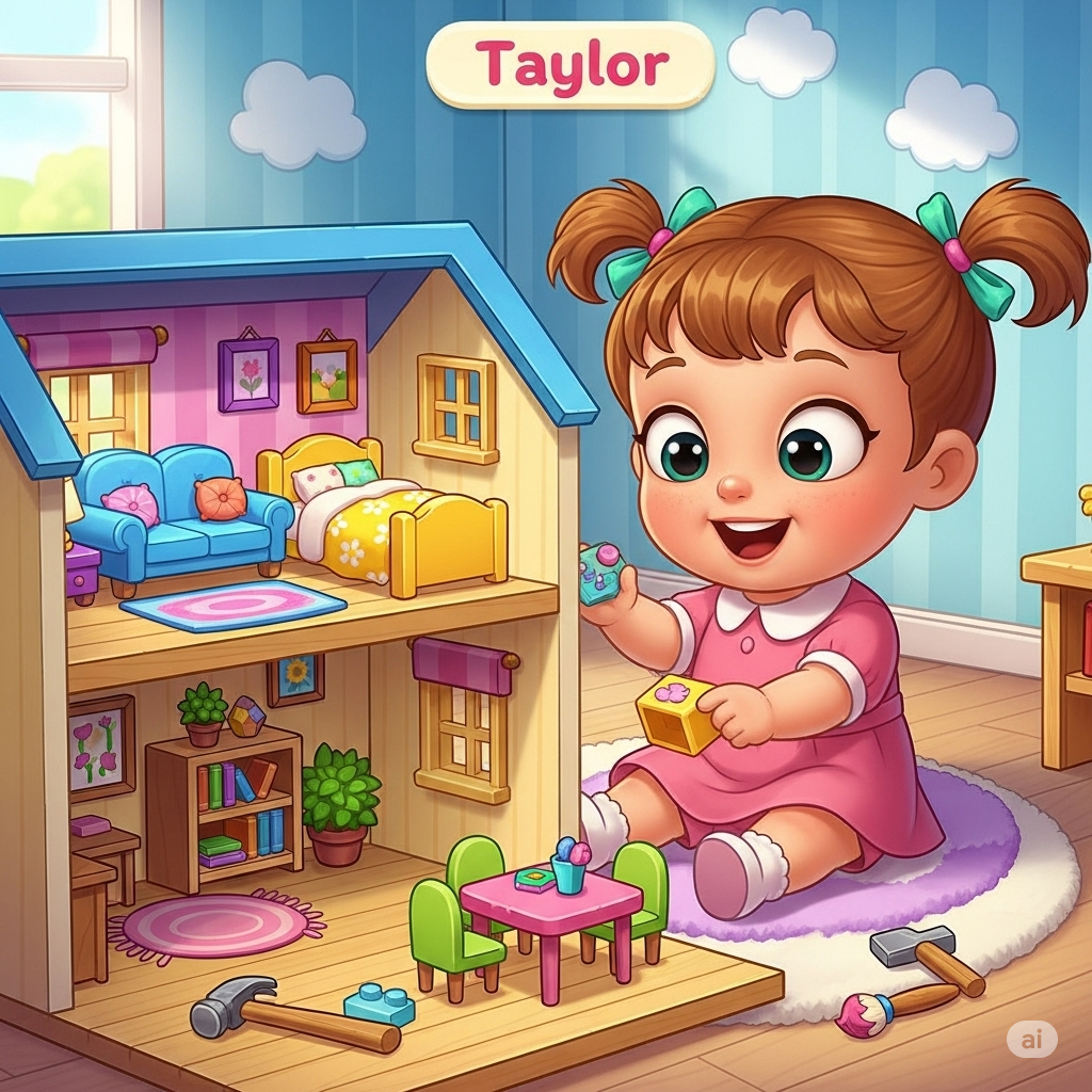 Baby Taylor Doll House Making