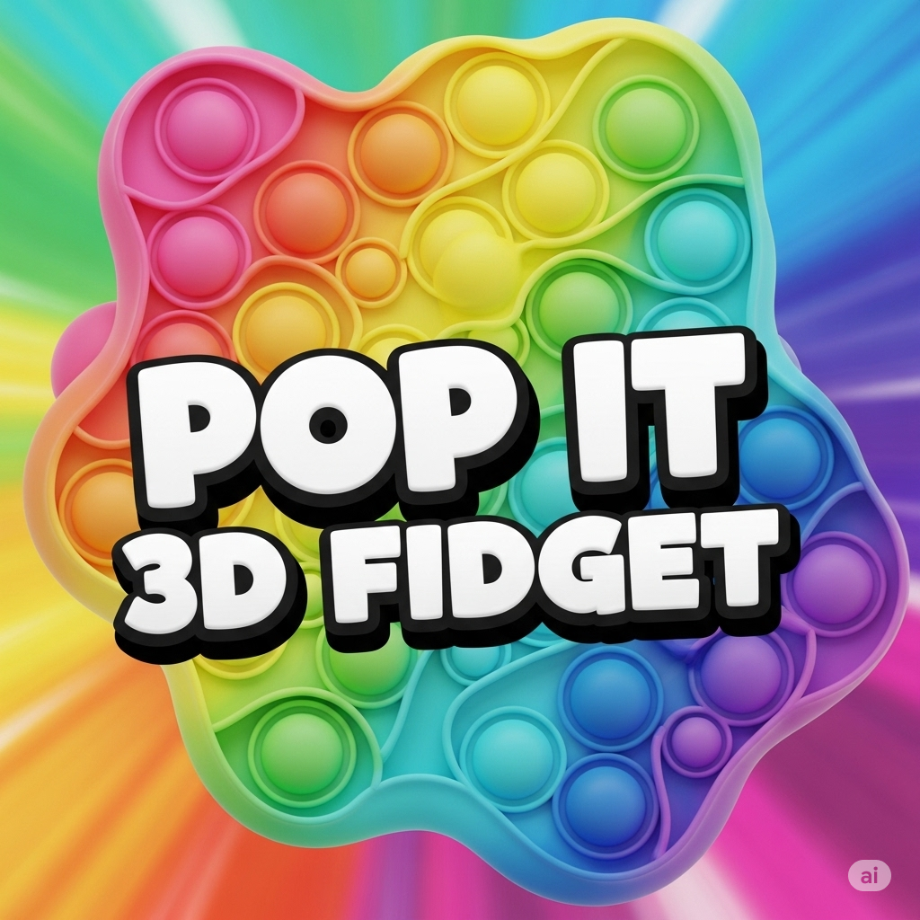 Pop it 3D Fidget