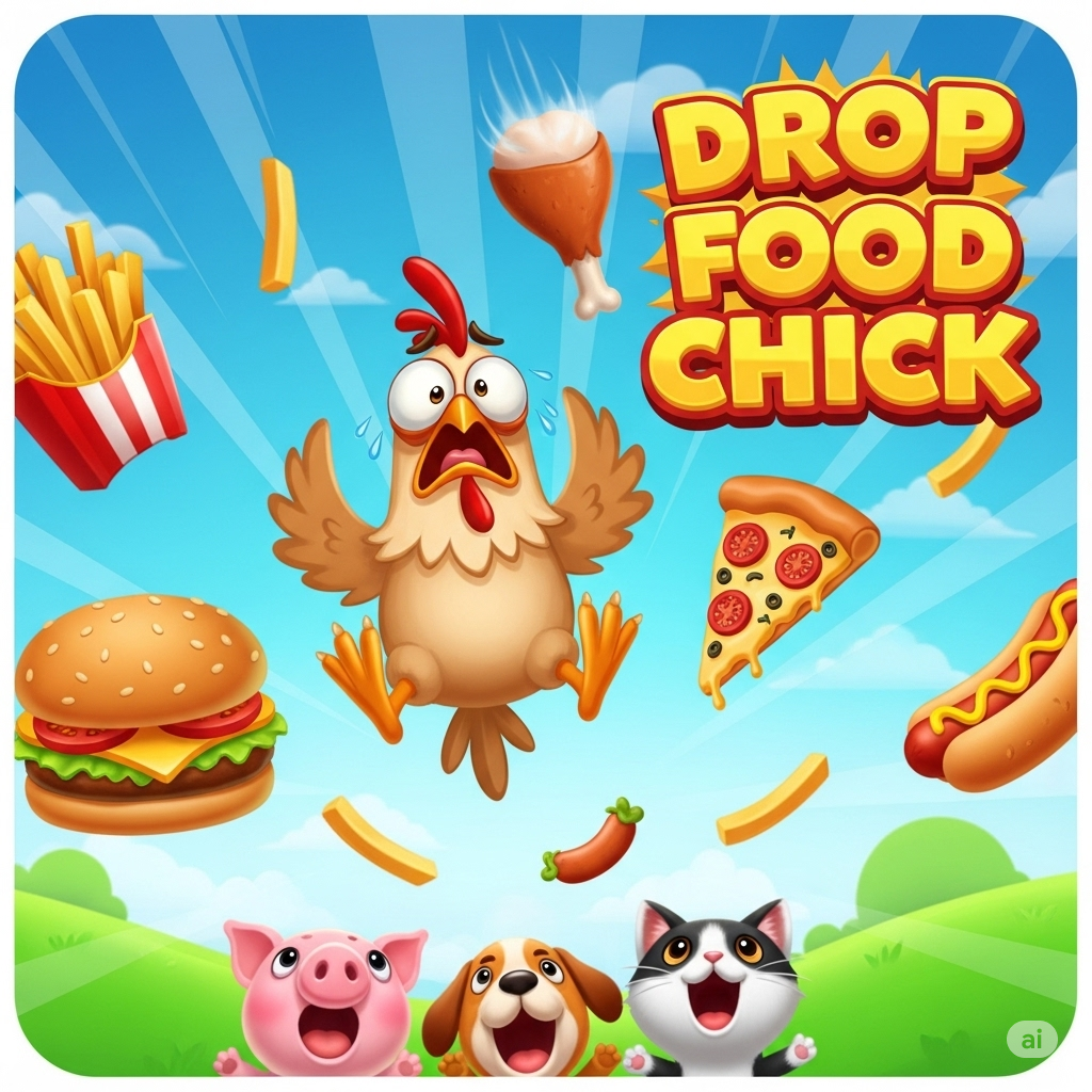 DROP FOOD CHICK