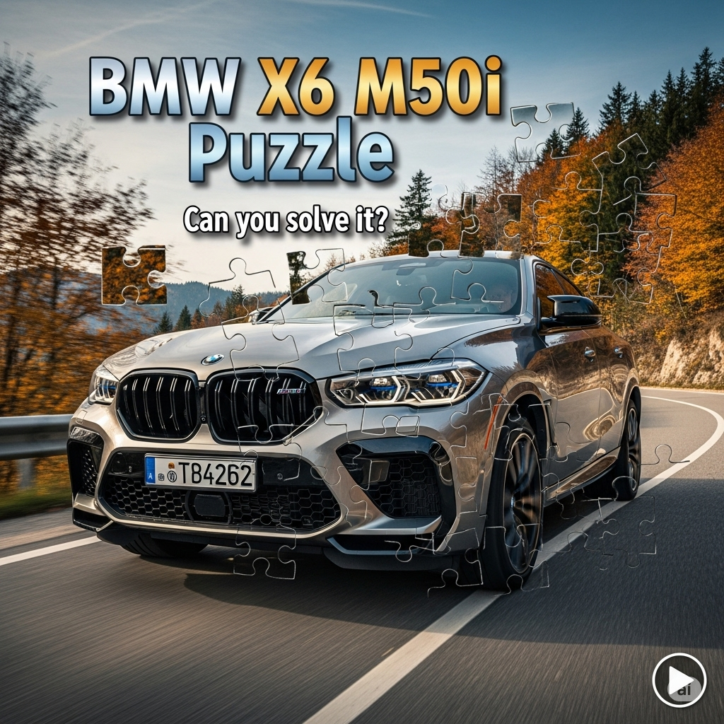 BMW X6 M50i Puzzle